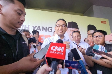 Tanggapi Dukungan Sejumlah Menteri ke Prabowo-Gibran, Anies: Jangan Melawan Presiden