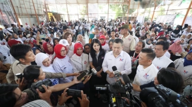 Hadiri Bazar Murah, Siti Atikoh Apresiasi Partai Perindo: Ini yang Dibutuhkan Rakyat