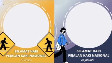 20 Link Twibbon Hari Pejalan Kaki Nasional 22 Januari 2024 Beserta Cara Membuatnya