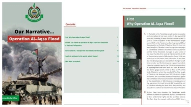 Isi Lengkap Dokumen Hamas 'Our Narrative', Jawab Ragam Pertanyaan soal Operasi Banjir Al-Aqsa