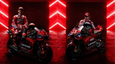 Livery Motor Ducati di MotoGP 2024 - Kuda Besi Pecco Bagnaia & Enea Bastianini Lebih Merah Menyala