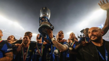 Hasil Napoli vs Inter Milan: Gol Telat Martinez Bawa Nerazzurri Juara Piala Super Italia