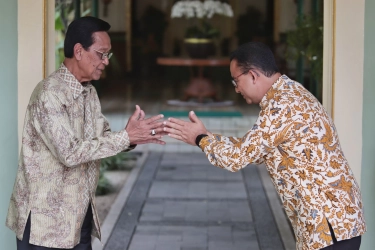 Anies Bertemu Sultan Hamengkubuwono X Yogyakarta, Silaturahmi Sebagai Anak yang Besar di Jogja