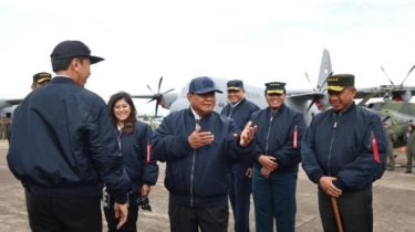 Bantah Isu Sakit, Prabowo Langsung Pose Silat, Presiden Jokowi: Sehat Walafiat Begini