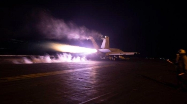 Jet AS Melancarkan Serangan Baru Bombardir Yaman dan Irak Semalam, Houthi Tak Mundur Bela Palestina