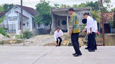 Presiden Jokowi Resmikan Inpres Jalan Daerah di Jawa Tengah