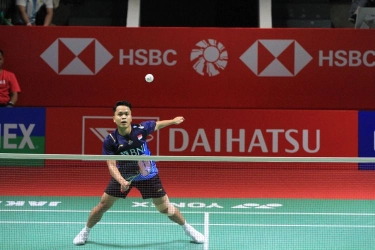 Hasil Indonesia Masters 2024: Ginting ke Perempat Final Ditemani Riuh Istora