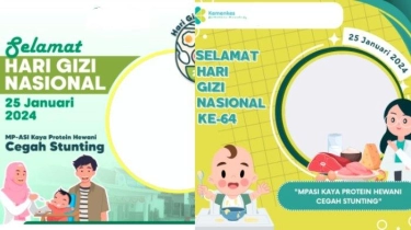 50 Link Twibbon Hari Gizi Nasional 2024, Beserta Cara Membuatnya