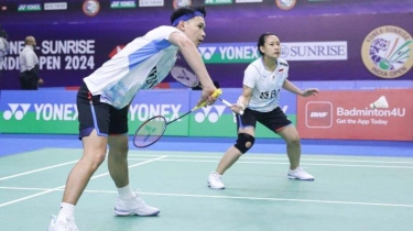 Hasil Indonesia Masters 2024: Liliyana Natsir Sempat Beri Wejangan, Rinov/Pitha Berakhir Kandas