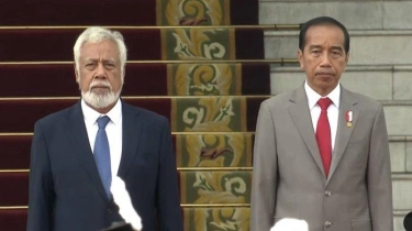 Jokowi Sambut Kunjungan Resmi PM Timor Leste Xanana Gusmao di Istana Bogor
