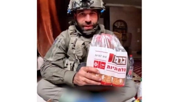 Penduduk Gaza Kelaparan, Tentara Israel Pamer Stok Makanan Berlimpah