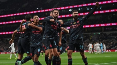 Hasil Piala FA: Putus Rekor Buruk di Kandang Tottenham, Man City ke Putaran Kelima