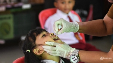 Kemenkes Sebut Cakupan Imunisasi Polio Putaran 1 Sudah Capai 100 Persen