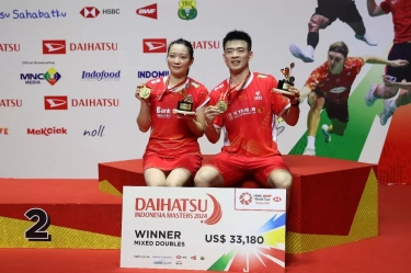 Jadi Juara Lagi di Indonesia Masters, Zheng Si Wei/Huang Ya Qiong Koleksi Total 9 Gelar di Istora Senayan