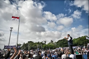 Meriah, Kampanye Akbar Anies di Bandung Didampingi JK hingga Surya Paloh