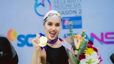 Dulu Lari sekarang Renang, Cinta Laura Kembali Sabet Medali Emas di TOSI