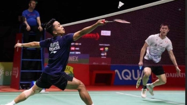 Kalah Dramatis Dari Brian Yang, Anthony Ginting: Saat Leading Saya Kurang Berani Nekat