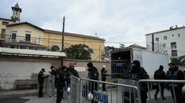 2 Pria Bertopeng Serang Gereja Katolik di Istanbul Turki, 1 Orang Tewas