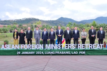 Junta Militer Kirim Perwakilan dalam Pertemuan Para Menlu ASEAN di Laos