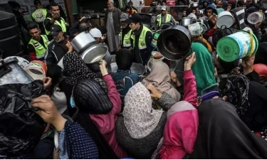 Tragis! Seorang Ayah di Palestina Terbunuh Beberapa Jam Setelah Mendapatkan Bantuan Makanan