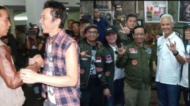 Tulis Lirik Lagu Salam M3tal untuk Ganjar-Mahfud, Slank Masih Sebut Jokowi, Bimbim Singgung Sayang