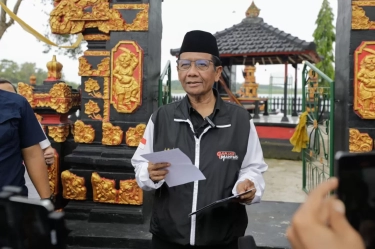 Bertemu Presiden Jokowi 10 Menit, Mahfud Ungkap Isi Surat Pengunduran Diri dari Menko Polhukam