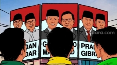 Viral Dua Bocah Nyanyi Lagu untuk Prabowo, Liriknya Menohok: Dulu Emosi Gebrak Meja