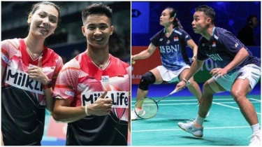 Live Skor Hasil Perempat Final Thailand Masters 2024, Perang Saudara Dejan/Gloria vs Rehan/Lisa