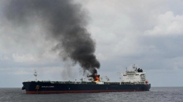 Usai Serang AS, Houthi Kembali Gempur Kapal Dagang Inggris di Laut Merah