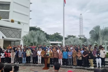 Civitas Akademika UMY Gelar Aksi Orasi dan Pernyataan Sikap, Desak Presiden Jokowi Lakukan Hal ini