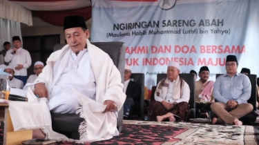 Ngiring Sareng Habib Luthfi, Keluarga Besar Ponpes Al Falaq Bogor Deklarasi Dukung Prabowo-Gibran