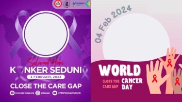 30 Link Twibbon Hari Kanker Sedunia 2024, Dilengkapi Cara Mudah Unggah di Media Sosial