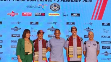 Dijejali Sponsor Indonesia, Gresini Racing Didoakan Menparekraf Sandiaga Uno Berjaya di MotoGP 2024