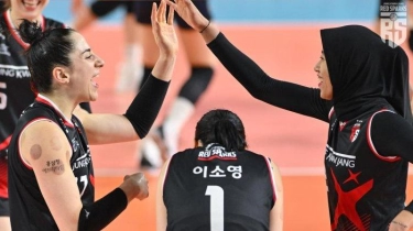 Hasil Liga Voli Korea: Red Sparks Menang 3-2 atas Hyundai, Megawati Curi Poin dari Pemuncak Klasemen