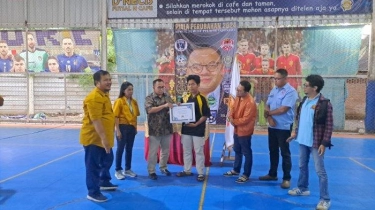 Hadiri Turnamen Futsal Piala Perubahan, Sudirman Said Pesan Wasit Jangan Ikut Jadi Pemain