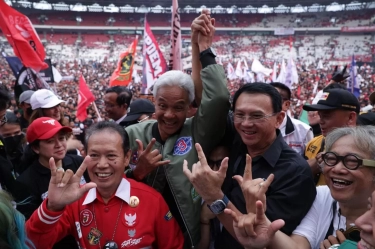 Narasi Ahok jadi 'Kuda Putih' Jokowi Santer di Media Sosial X, Respons Ganjar di Luar Prediksi