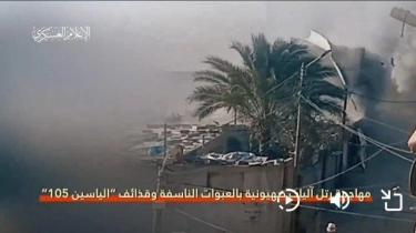 Beredar Video Mujahidin Al Qassam Sukses Jebak Tank Israel dengan Bom Ranjau Lalu Meledak Hebat