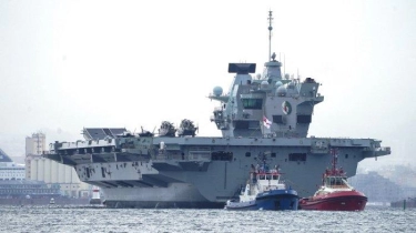 Kapal Induk Inggris Batal Pimpin Latihan Terbesar NATO, Baling-Baling Rusak Jadi Alasan