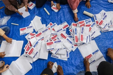 Distribusi Logistik, KPU Ganti 140 Ribu Surat Suara yang Rusak di Jatim