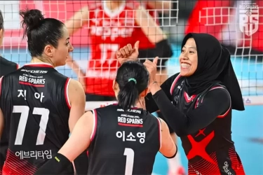 Patut Bangga! Megawati jadi Top Skor Korean V-League dan Geser Posisi Ratu Voli Korea Selatan