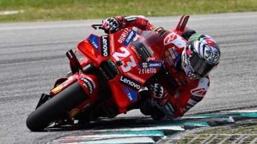 Hasil Tes MotoGP 2024 Sepang Hari Ini: Bastianini Tercepat, Marquez Terdepak dari 10 Besar