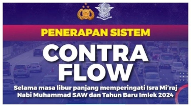 Jadwal Rekayasa Lalu Lintas saat Isra Miraj dan Imlek 2024 di Tol Trans Jawa