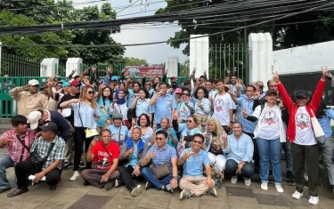 Ahok Serang Kinerja Jokowi, Mantan Ahoker Pendukung Prabowo Turun Aksi di Tugu Proklamasi