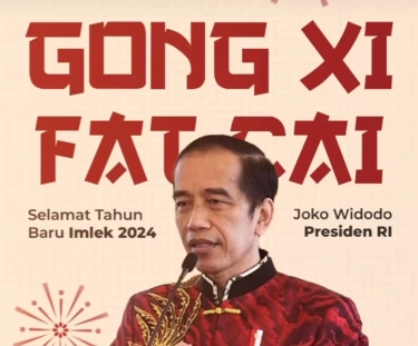 Via Instagram Reels, Presiden Jokowi Ucapkan Selamat Tahun Baru Imlek: Mari Sama-sama Rayakan Keberagaman Budaya