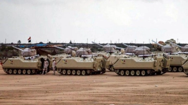 Mesir Siagakan 40 Tank dan Puluhan Lapis Baja di Perbatasan Sinai Saat Israel Akan Serbu Rafah