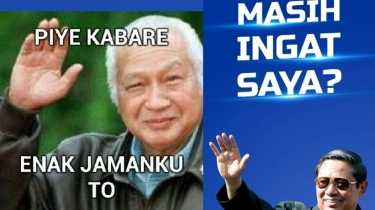 Heboh Andi Arief Pamer Foto SBY Lambai Tangan Gaya Soeharto dan Berkata Masih Ingat Saya, Netizen: Kami Jijik!