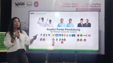 Walhi Rilis Data Koalisi Parpol di Pilpres 2024, Terbanyak Rusak Hutan Setara 37 Kali Luas Bali 