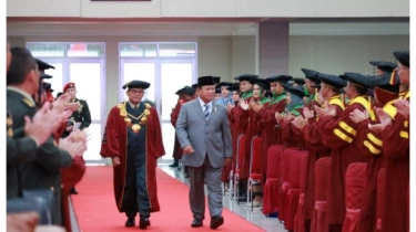 Wisuda 573 Mahasiswa Universitas Pertahanan, Menhan: Masa Depan akan Ditentukan oleh Revolusi STEM