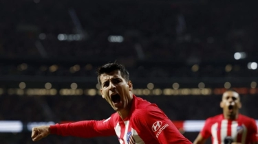 Cedera Lutut, Atletico Madrid Terancam Tanpa Alvaro Morata Saat Hadapi Inter Milan