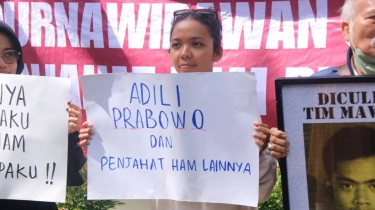 Koalisi Masyarakat Sipil Desak Prabowo Diperiksa terkait Kasus Pelanggaran HAM Berat Masa Lalu